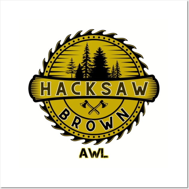 Hacksaw Brown Wall Art by Alliance Wrestling League 